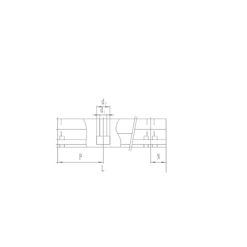EP-SBR-TBR-C Supported Shaft Rails